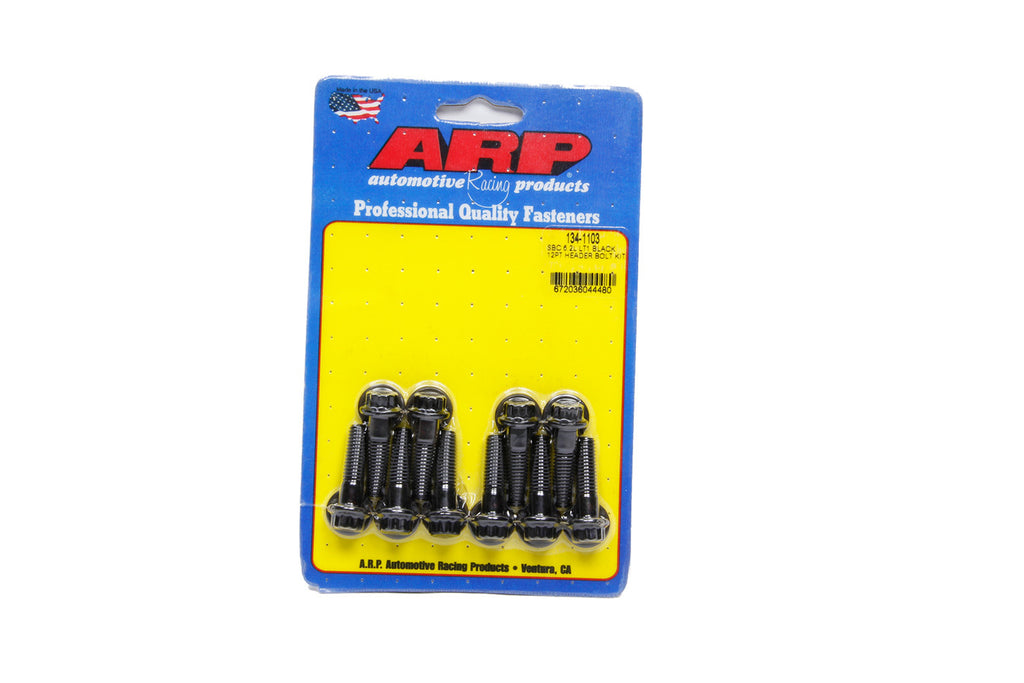 Auto Racing Products Header Bolt Kit - GM LT1 6.2L 12pt