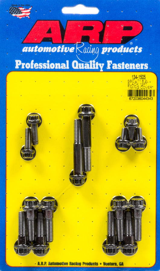 Auto Racing Products Timing Cover Bolt Kit GM LT1 6.2L 12pt