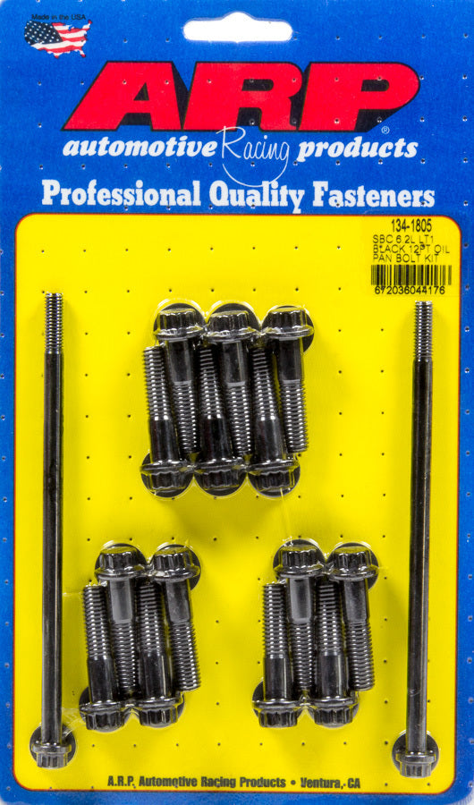 Auto Racing Products Oil Pan Bolt Kit - GM LT1 6.2L 12pt