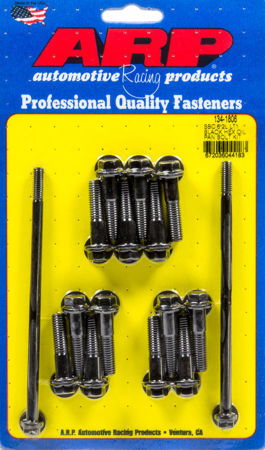Auto Racing Products Oil Pan Bolt Kit - GM LT1 6.2L 6pt