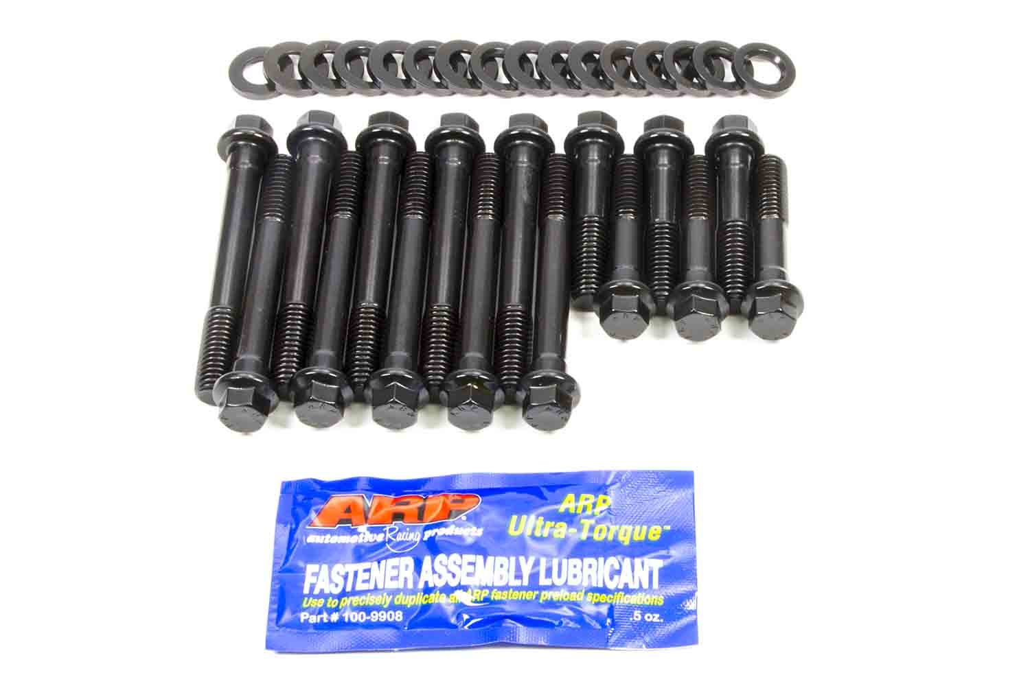 Auto Racing Products SBC Main Bolt Kit - Fits 4-Bolt - L/J 6pt.