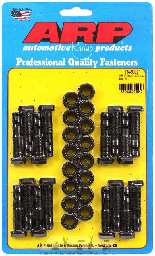 Auto Racing Products SBC Rod Bolt Kit - Fits 400