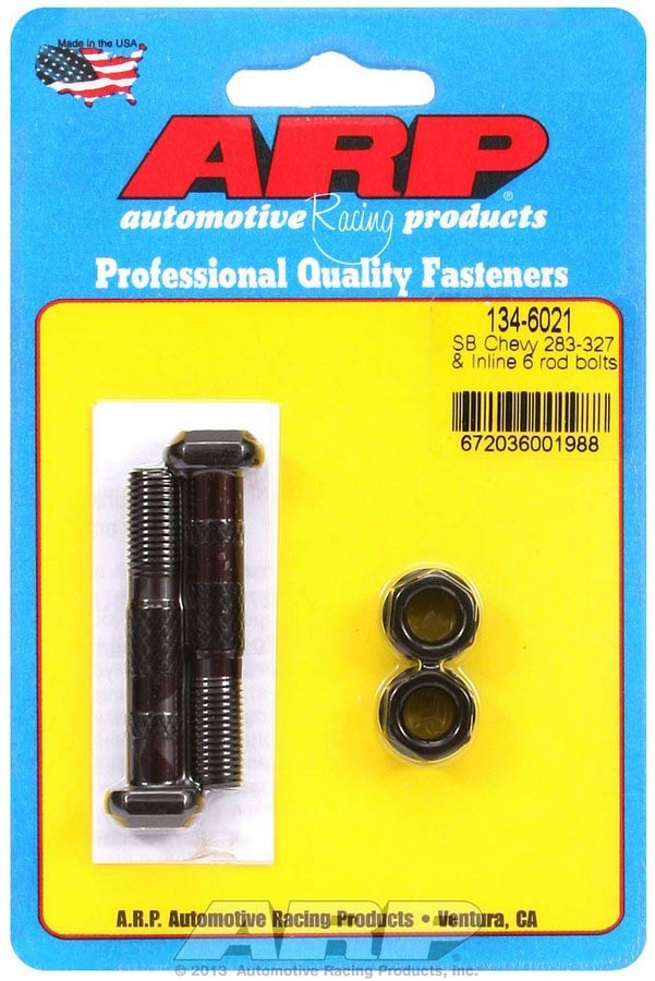 Auto Racing Products SBC Rod Bolt Kit - Fits 283-327 S/J (2-Pack)