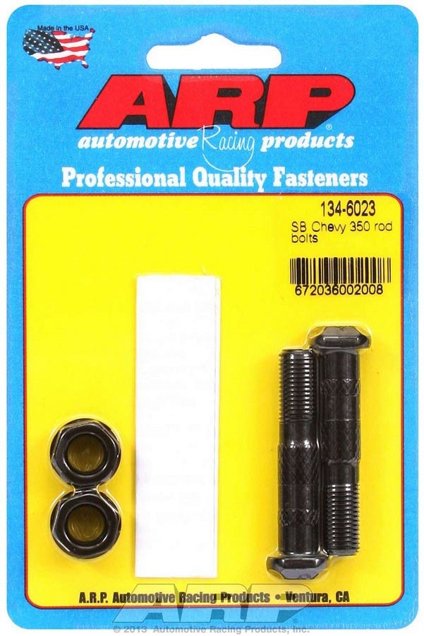 Kit de pernos de biela SBC de Auto Racing Products: compatible con 305/307/350 L/J (paquete de 2)