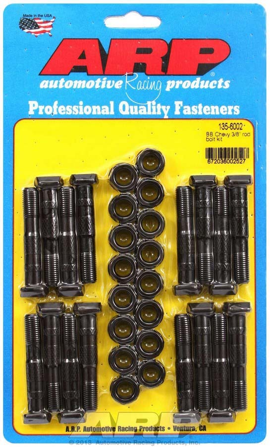 Auto Racing Products BBC Rod Bolt Kit - Fits 396-427 w/3/8