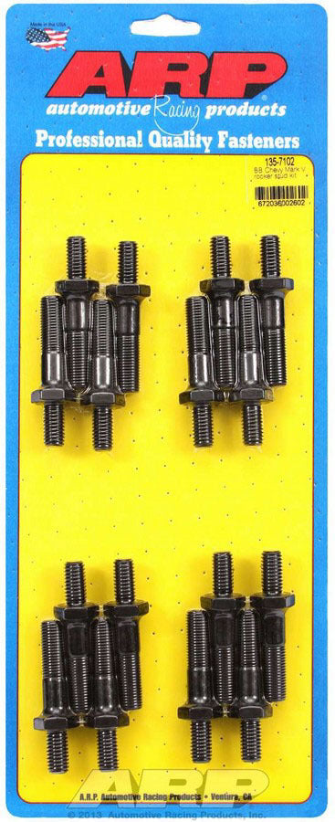 Auto Racing Products BBC Rocker Arm Stud Kit 7/16 (16)