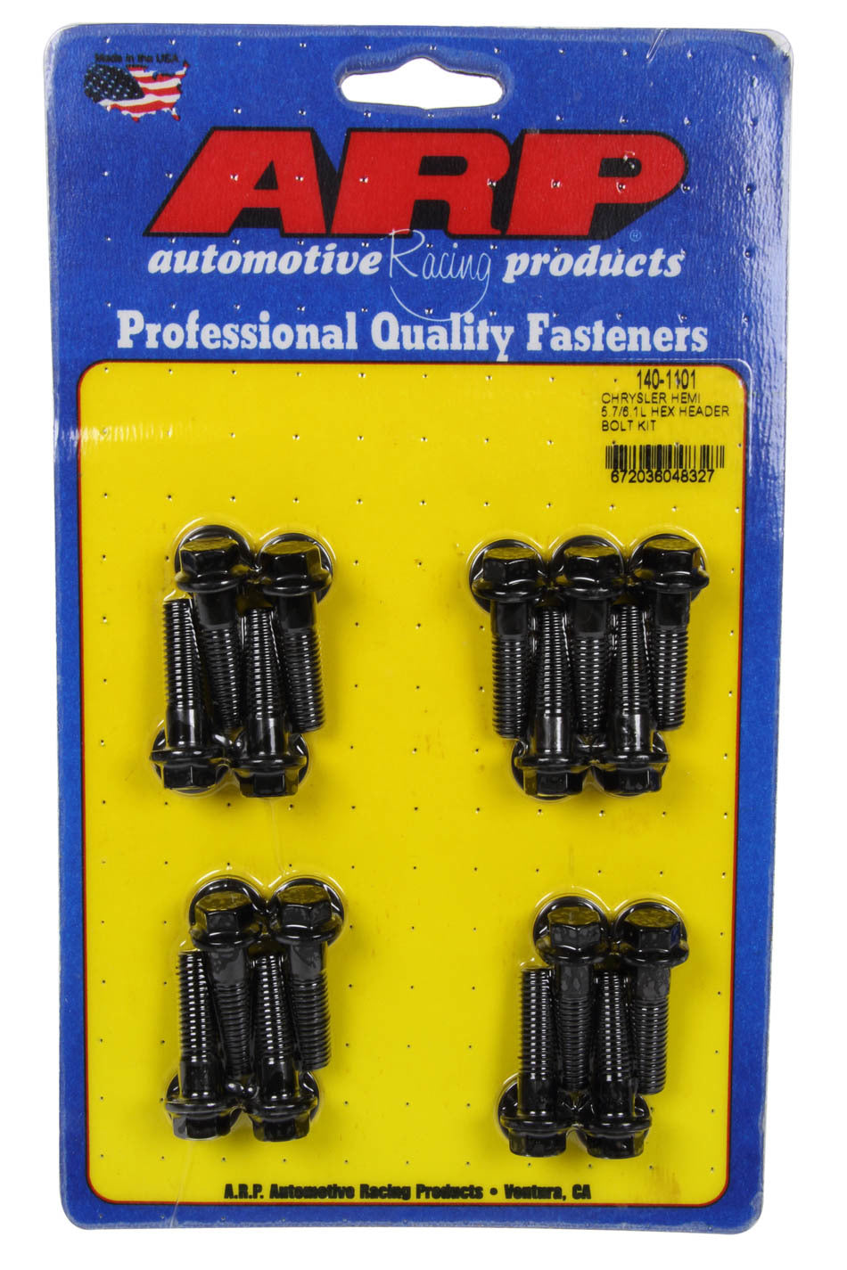 Auto Racing Products Exhaust Header Bolt Kit Chrysler 5.7L/6.1L Hemi