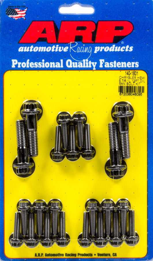 Auto Racing Products Oil Pan 12pt Bolt Kit Mopar 5.7L/6.1L Hemi