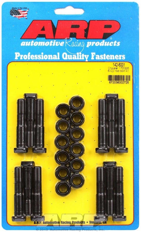 Auto Racing Products Mopar Rod Bolt Kit - Fits 170-225