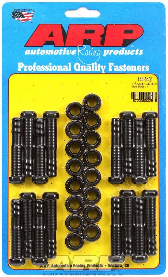 Auto Racing Products SBM Rod Bolt Kit - Fits 318/340/360