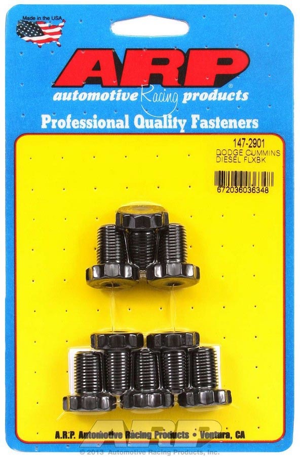 Auto Racing Products Flexplate Bolt Kit - Dodge 5.9L Diesel