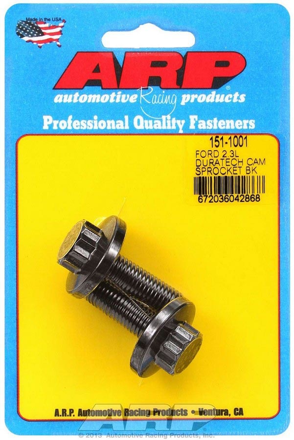 Auto Racing Products Cam Sprocket Bolt Kit Ford 2.3L Duratech