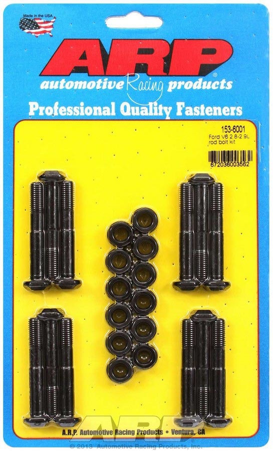 Auto Racing Products Ford Rod Bolt Kit - Fits 2.8/2.9L V6