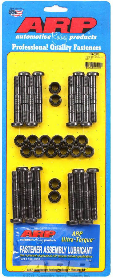 Auto Racing Products SBF Rod Bolt Kit - Fits 351-400M