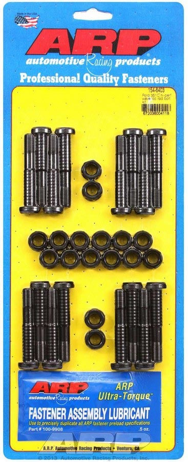 Auto Racing Products SBF Rod Bolt Kit - Fits 351C