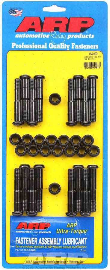 Auto Racing Products Olds Rod Bolt Kit - Fits 307/350/403/425