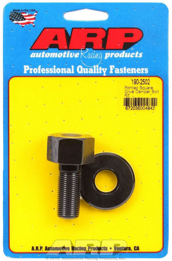 Auto Racing Products Pontiac Square Drive Damper Bolt Kit