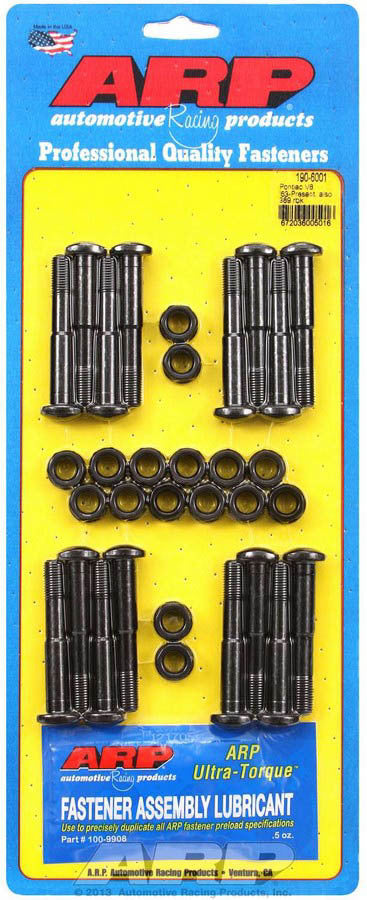 Auto Racing Products Pontiac Rod Bolt Kit - Fits 326-455
