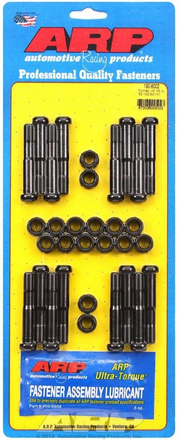 Auto Racing Products Pontiac Rod Bolt Kit - Fits 55-62 V8