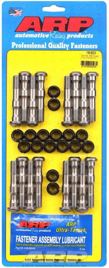 Auto Racing Products Pontiac Rod Bolt Kit - Fits 455 Super Duty