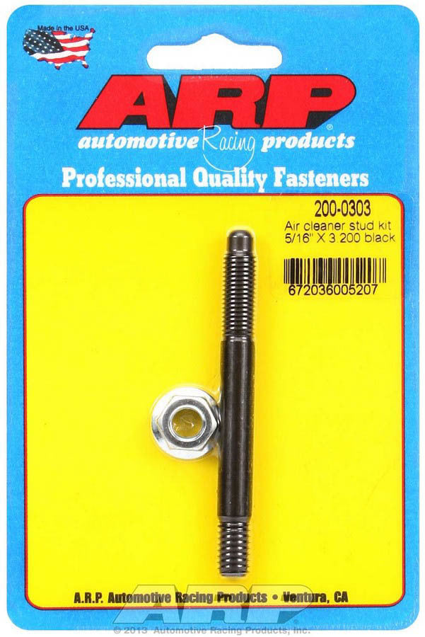 Auto Racing Products Air Cleaner Stud Kit 5/16 x 3.200