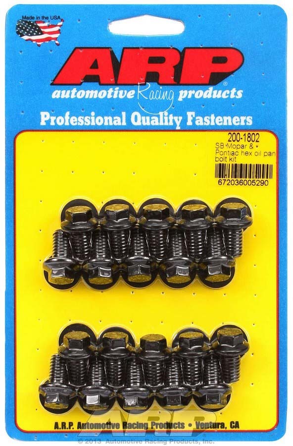 Auto Racing Products SBM Oil Pan Bolt Kit