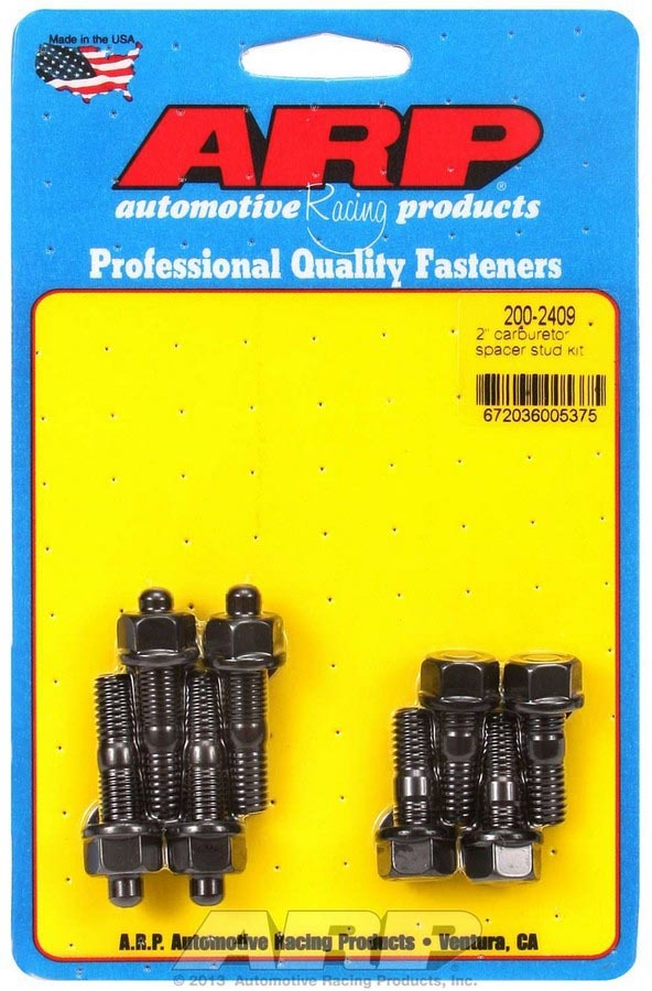 Auto Racing Products Carburetor Stud Kit 5/16 x 1.250/1.700 OAL