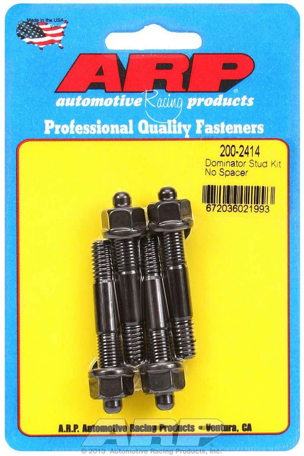 Auto Racing Products Carburetor Stud Kit 5/16 x 2.225 OAL