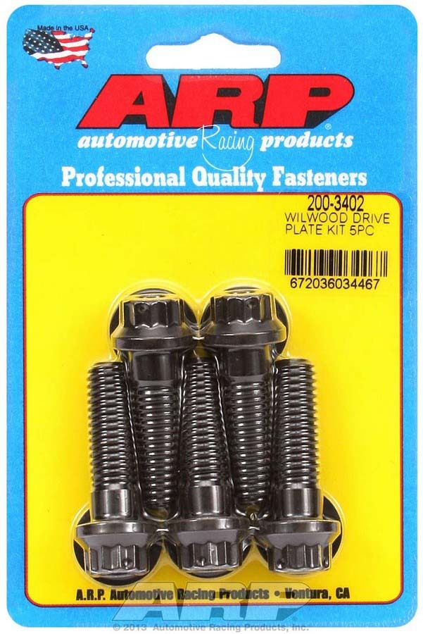 Auto Racing Products Wilwood Drive Plate Bolt Kit (5)