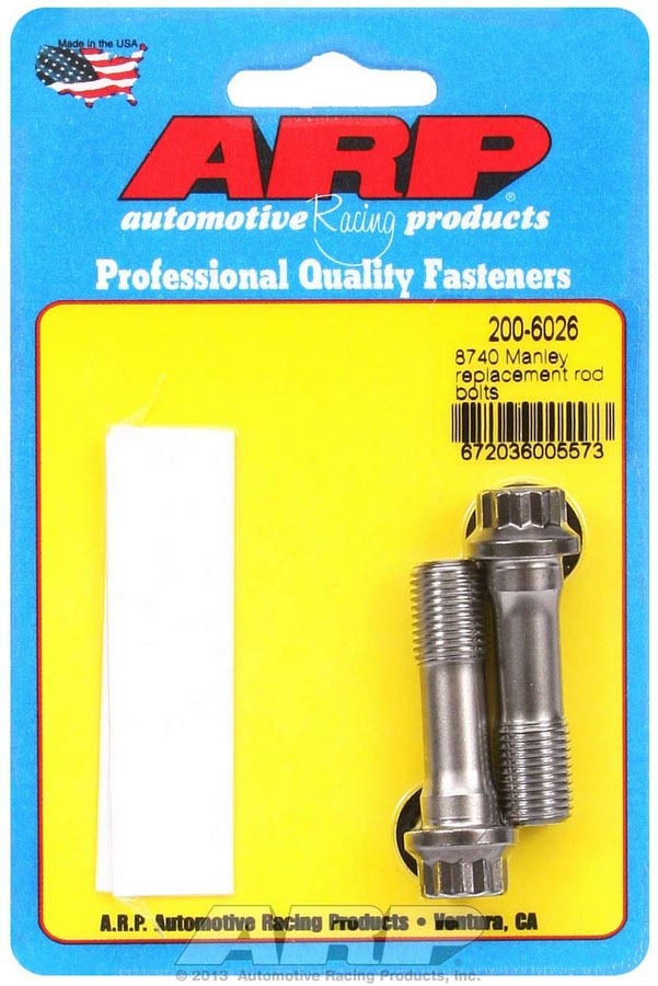 Auto Racing Products Replacement Rod Bolt Kit 7/16 (2)