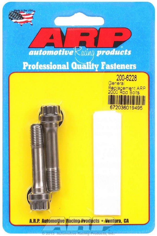 Auto Racing Products Replacement Rod Bolt Kit 3/8 (2)