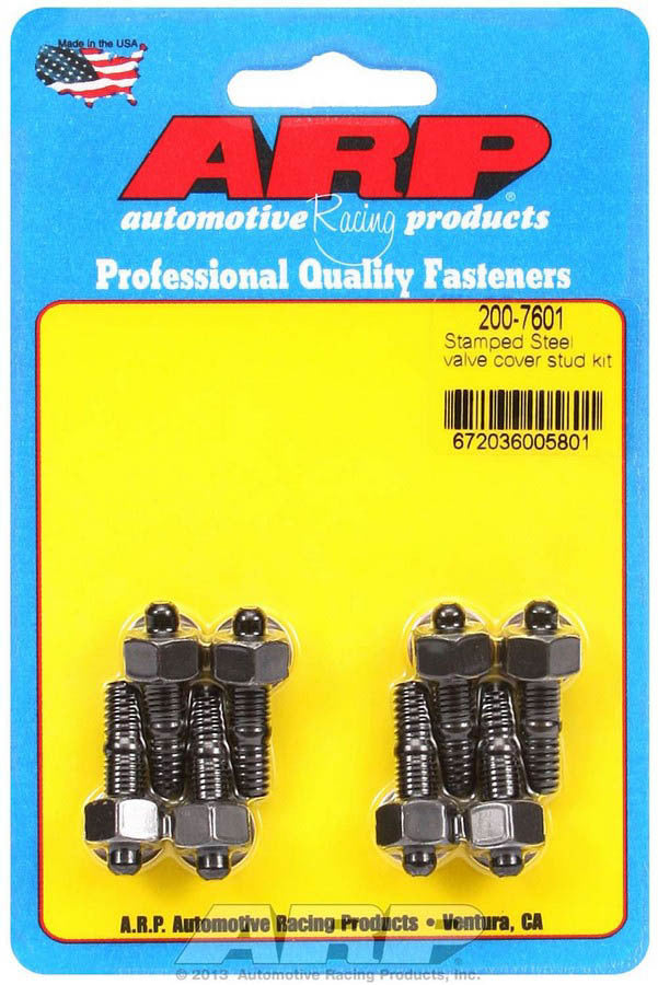 Auto Racing Products Valve Cover Stud Kit 1/4 6pt. (8)