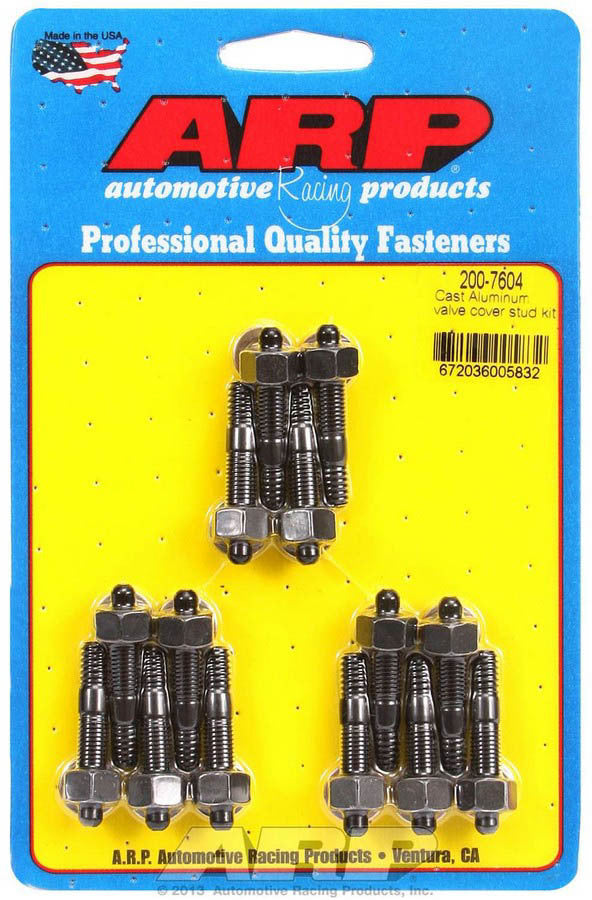 Auto Racing Products Valve Cover Stud Kit 1/4 6pt. (14)