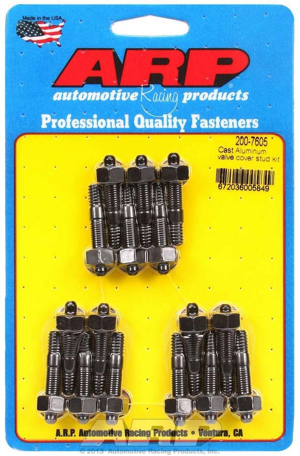 Auto Racing Products Valve Cover Stud Kit 1/4 6pt. (16)