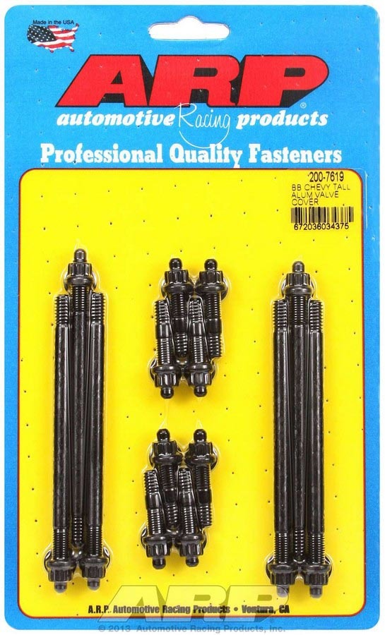 Auto Racing Products Valve Cover Stud Kit 1/4 12pt. (14)
