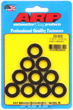 Auto Racing Products Black Washers - 7/16 ID x 13/16 OD (10)