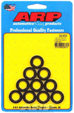 Auto Racing Products Black Washers - 1/2 ID x 7/8 OD (10)