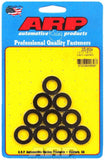 Auto Racing Products Black Washers - 1/2 ID x 7/8 OD (10)