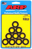 Auto Racing Products Black Washers - 9/16 ID x 1 OD (10)