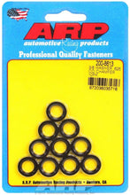 Cargar imagen en el visor de la galería, Auto Racing Products Black Washers - 3/8ID x .625 OD Chamfer (10)