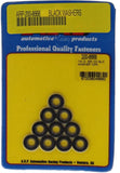 Auto Racing Products 1/4 ID .550 OD Washers 10pk - Black