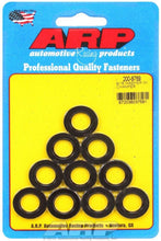 Cargar imagen en el visor de la galería, Auto Racing Products Black Washers - 9/16 ID x 1.00 OD Chamfer (10)