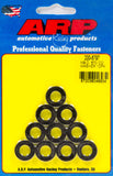 Auto Racing Products Black Washers - 9mm ID x .670 OD (10pk)