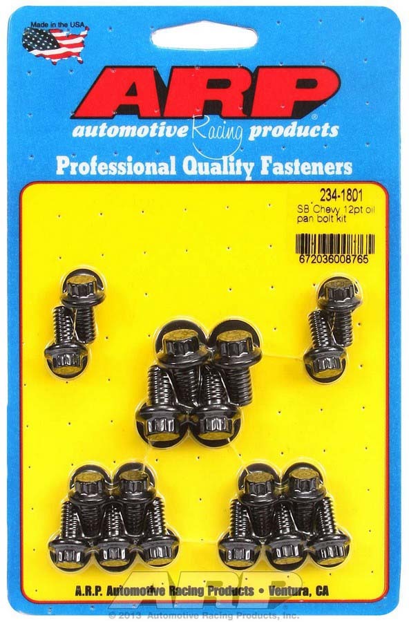 Auto Racing Products SBC Oil Pan Bolt Kit