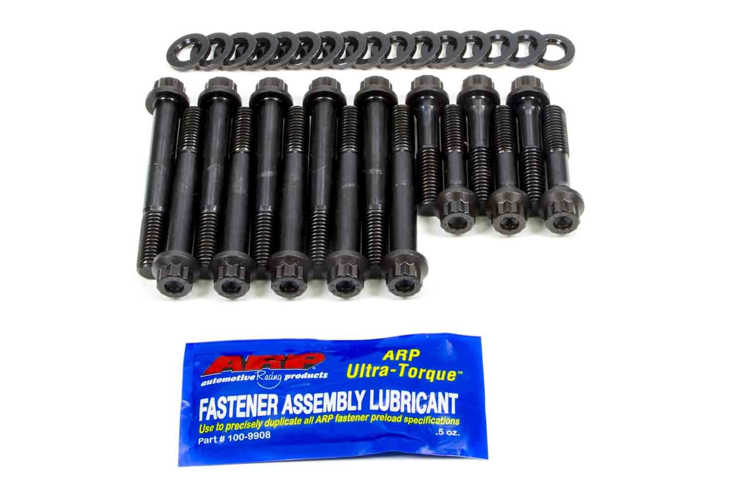 Auto Racing Products SBC Main Bolt Kit - Fits 4-Bolt- L/J- 12pt.