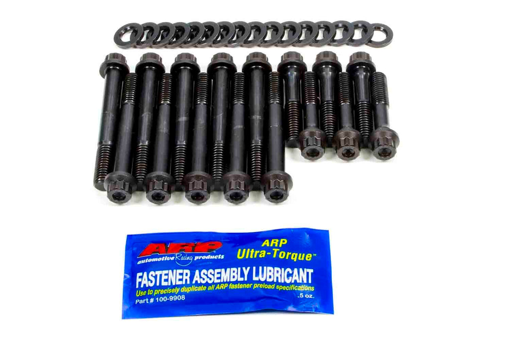 Auto Racing Products SBC Main Bolt Kit - Fits 4-Bolt- L/J- 12pt.