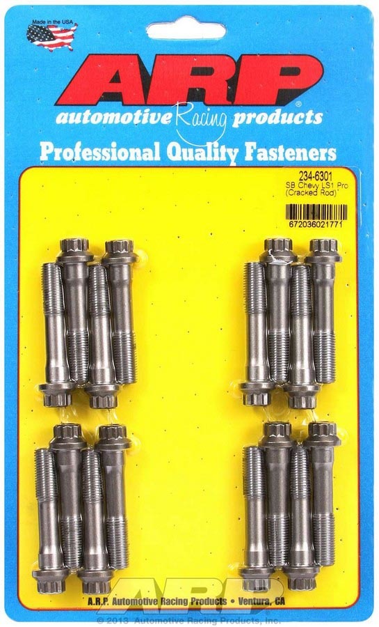 Auto Racing Products SBC Rod Bolt Kit - Fits LS1 Cracked Rod