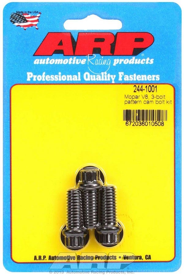 Auto Racing Products Mopar Cam Bolt Kit - V8 3-Bolt