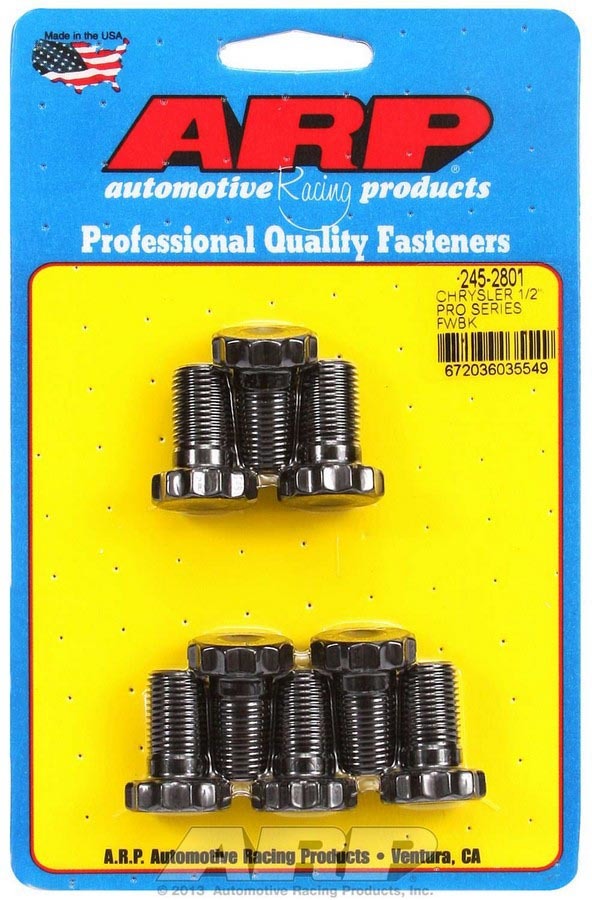 Auto Racing Products Mopar Flywheel Bolt Kit - 1/2