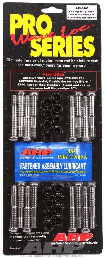 Auto Racing Products BBM Rod Bolt Kit - Fits 383-440 Wedge